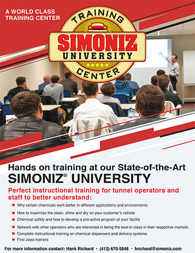 Simoniz University Flyer