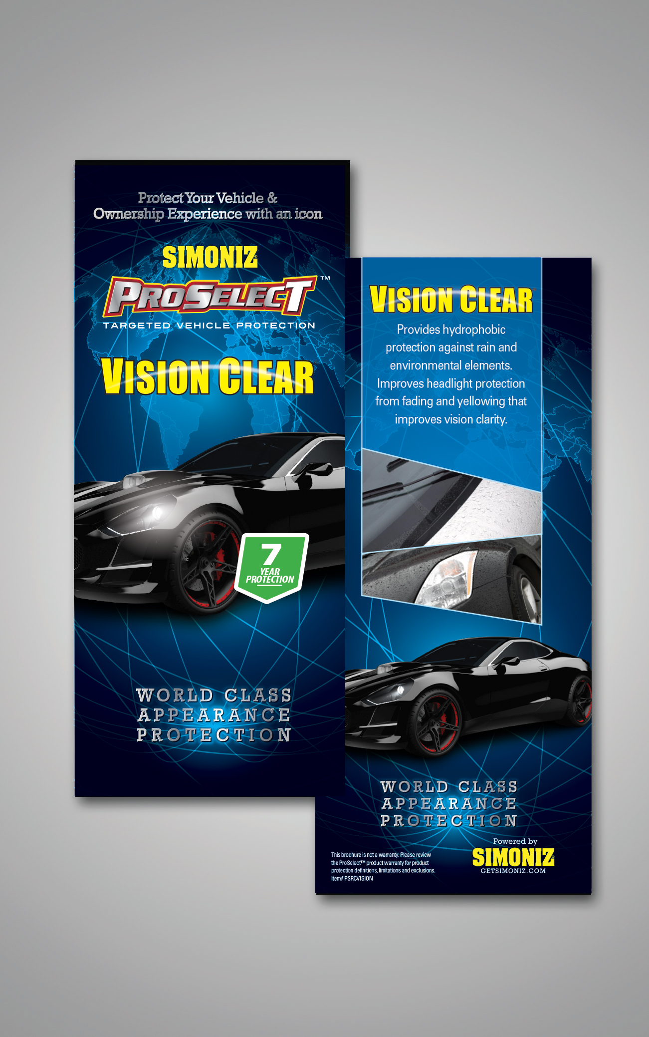 Vision Clear Rack Card